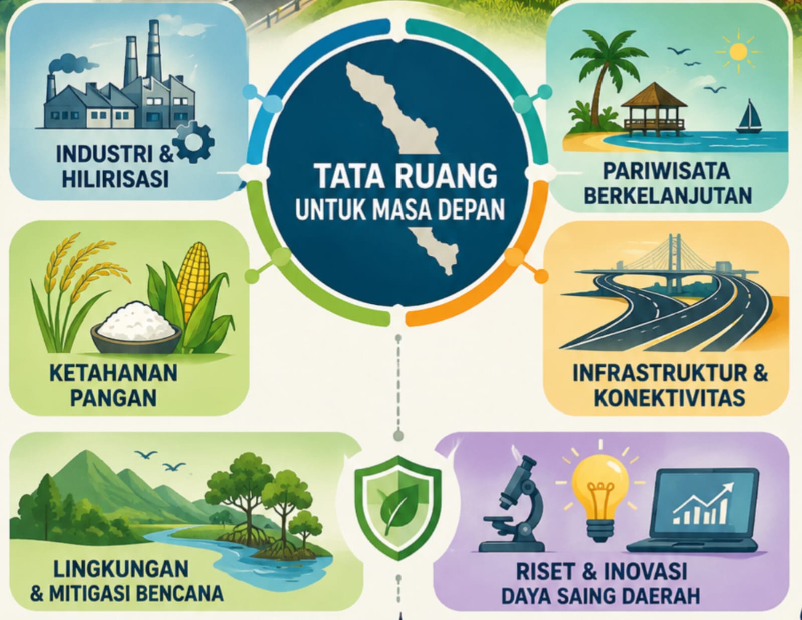 ISU STRATEGIS PENATAAN RUANG PESISIR SELATAN,  DALAM MENDUKUNG PANTAI BARAT SUMATERA  MENJADI PUSAT PERTUMBUHAN BARU